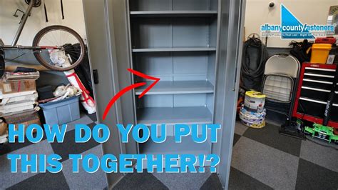 How To Assemble A Metal Cabinet 